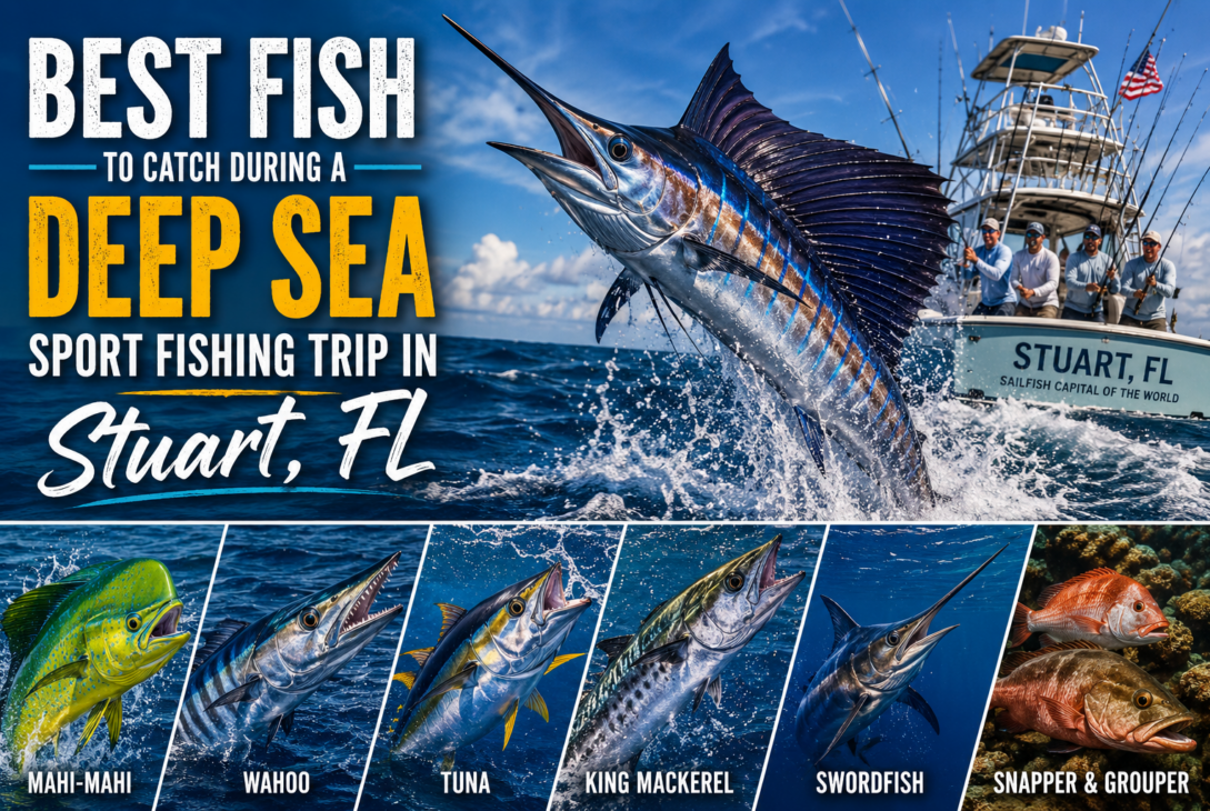 Deep sea fishing adventure in Stuart