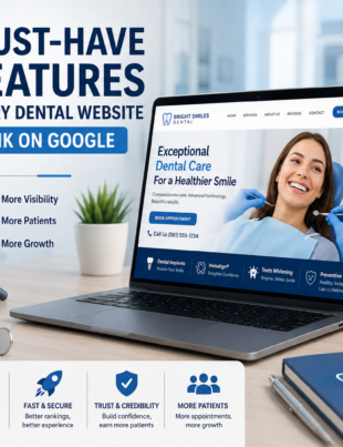 Dental website features for top rankings
