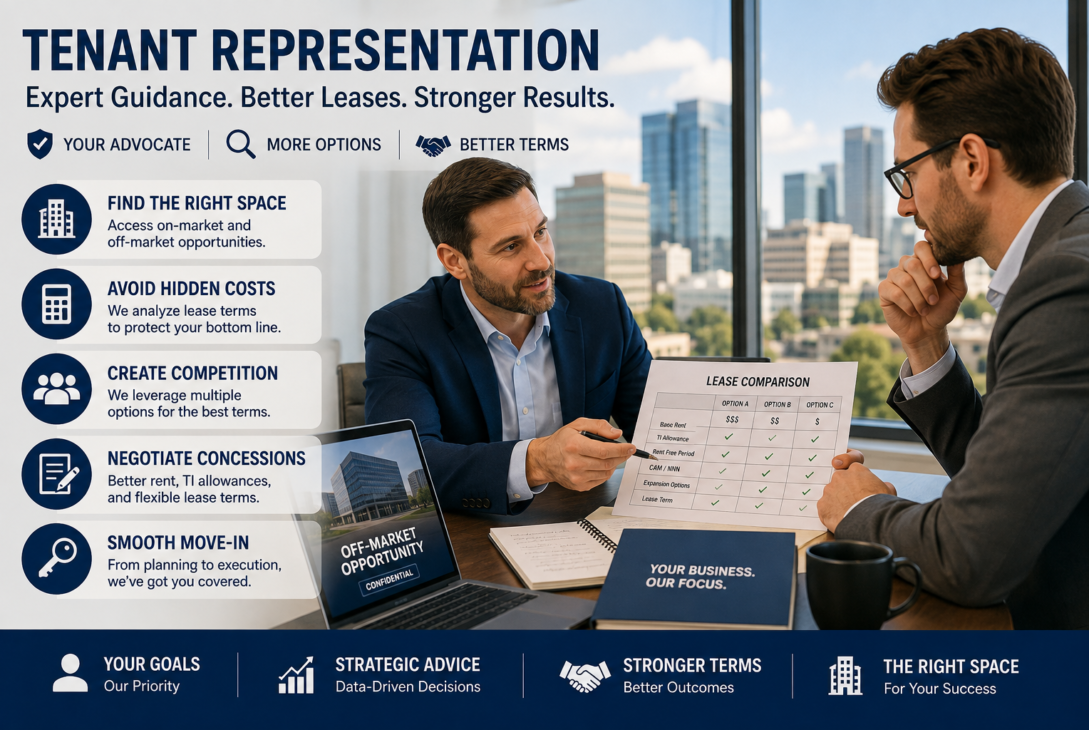 Tenant Representation Better Leases, Stronger Results