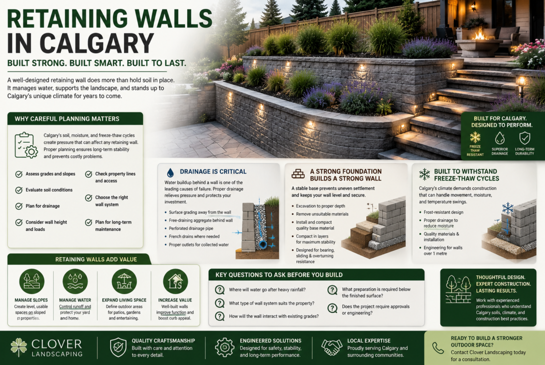 retaining walls in Calgary