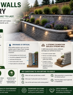 retaining walls in Calgary